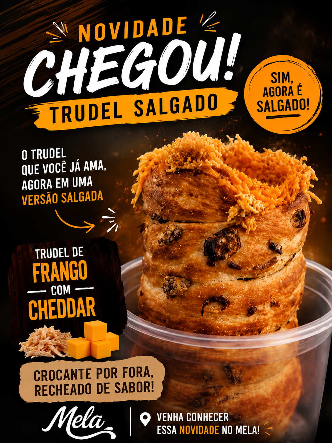 Trudel de frango 